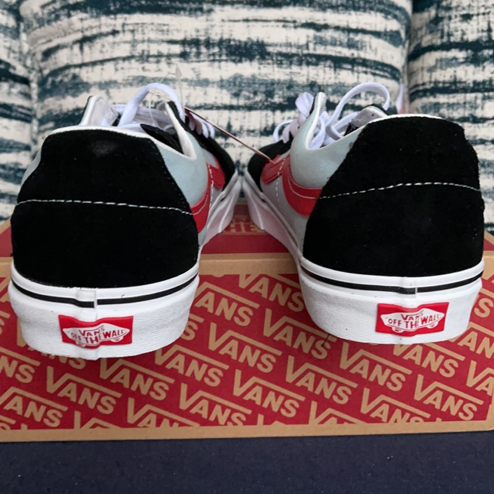 Vans Sk8-Low 2-Tone Black/Winter Sky MENS - Picture 14 of 16